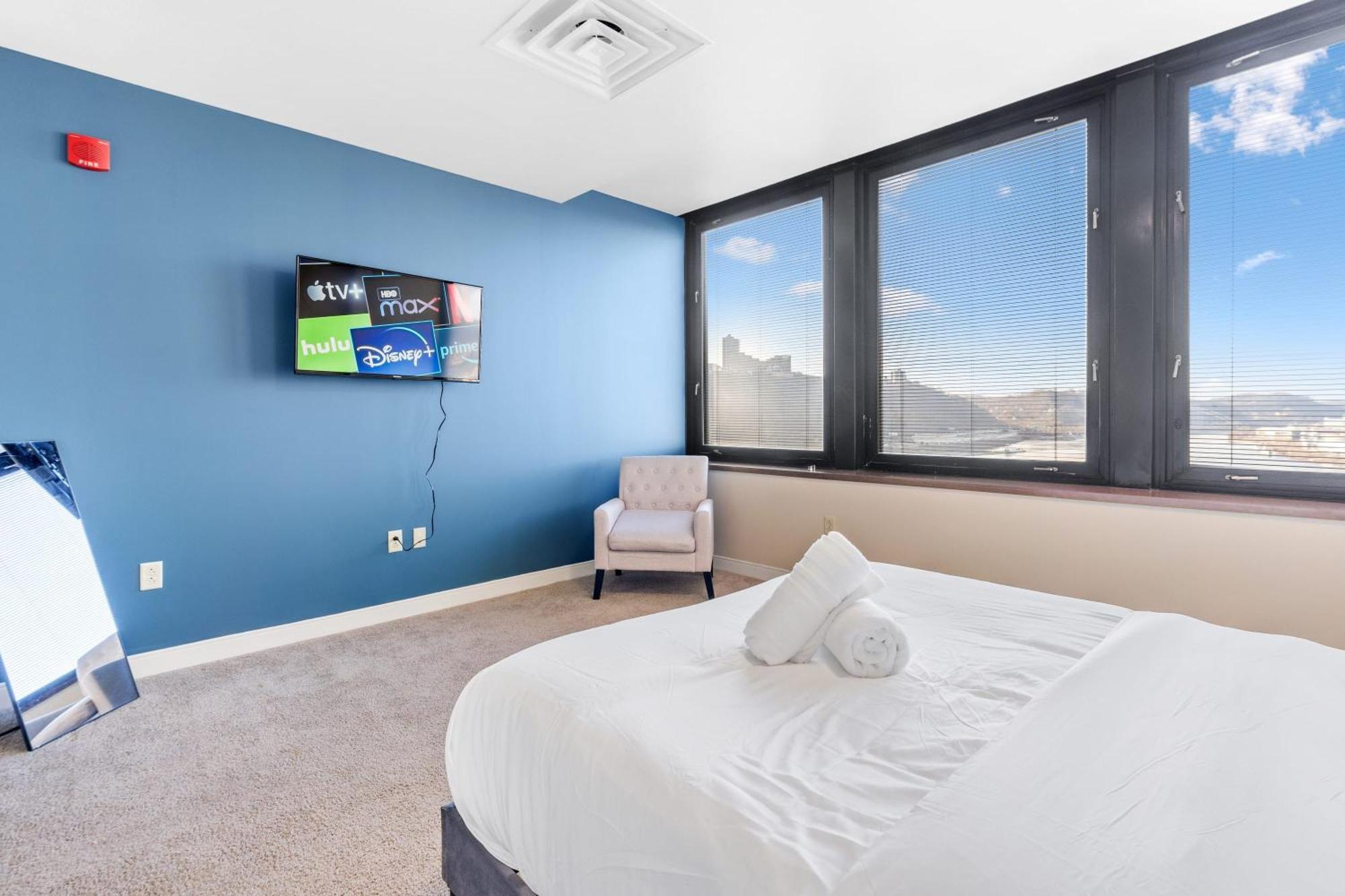 Luxury High Rise 1Bd River Views Downtown Pittsburgh Bagian luar foto